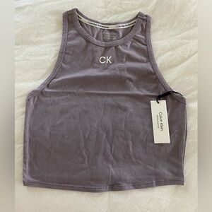 Calvin Klein Racerback Crop Top
